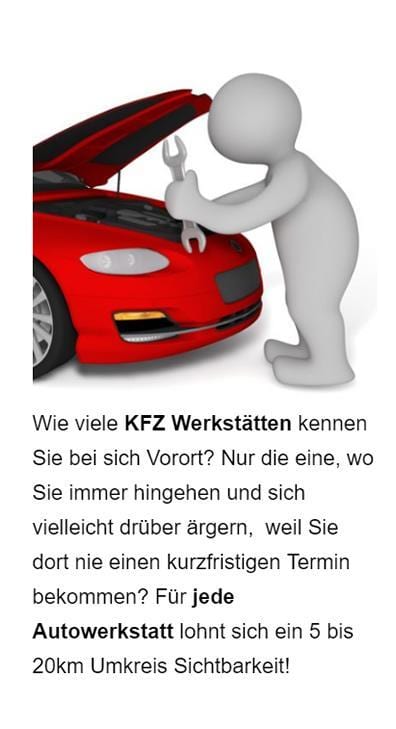 Autowerkstatt Online Marketing aus  Zug