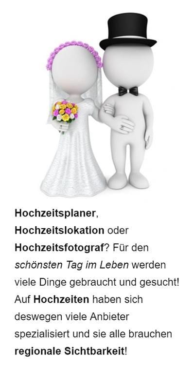 Hochzeitsservice Google Werbung aus 9105 Schönengrund